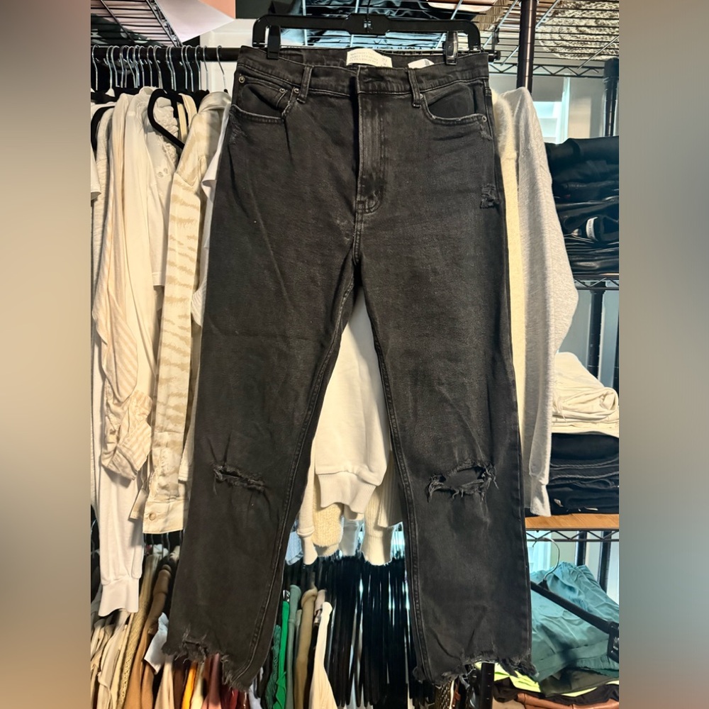 Abercrombie straight jeans